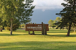 <span class="mw-page-title-main">Vermilion Provincial Park</span> Provincial park in Alberta, Canada