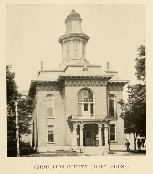 The county courthouse which served from 1868 to 1923