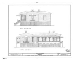 Verona, U.S. Route 158, Jackson, Northampton County, NC HABS NC,66-JACK.V,1- (sheet 5 of 10).tif