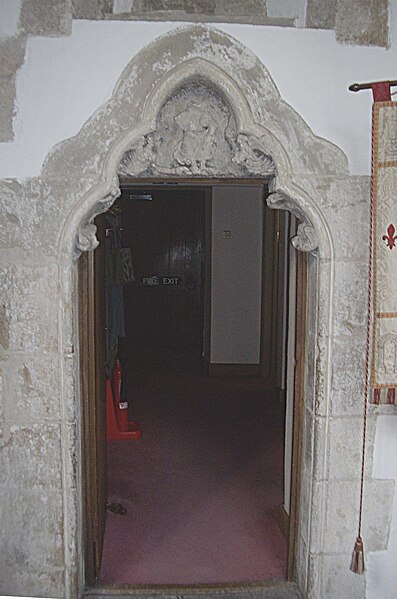 File:Vestry doorway, Lanchester All Saints - geograph.org.uk - 3679402.jpg