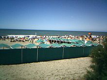 A Villa Gesell beach. Villa Gesell playa.jpg