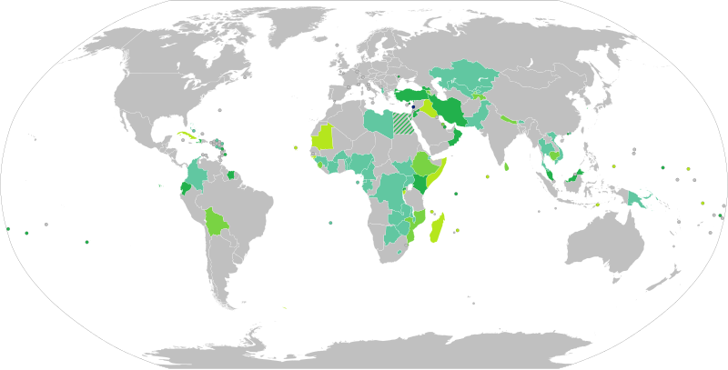 Visa requirements for Lebanese citizens
.mw-parser-output .legend{page-break-inside:avoid;break-inside:avoid-column}.mw-parser-output .legend-color{display:inline-block;min-width:1.25em;height:1.25em;line-height:1.25;margin:1px 0;text-align:center;border:1px solid black;background-color:transparent;color:black}.mw-parser-output .legend-text{}
Lebanon
Visa not required
Visa on arrival
eVisa
Visa available both on arrival or online
Visa required Visa requirements for Lebanese citizens.svg