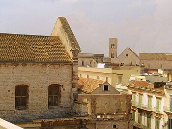 Particolare del centro storico di Bitonto