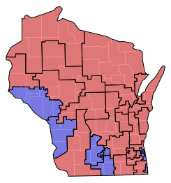 File:WI Senate Partisan Map 2023.svg