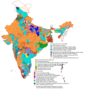 Wahlergebnisse Indien 2004.svg