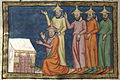 Rudolf von Ems, Crónica del Mundo, Praga, c. 1350-1375.[33]​