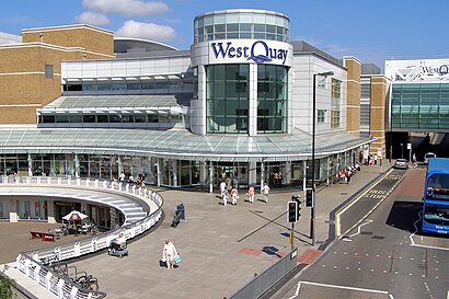 How to get to West Quay with public transport- About the place