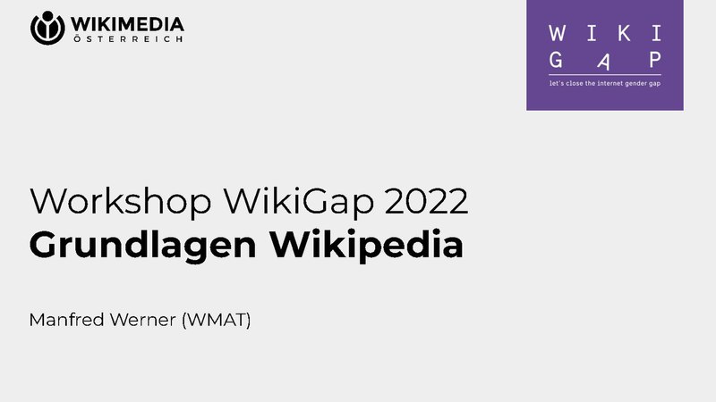 File:WikiGap-2022 Wikipedia-Workshop Präsentation.pdf