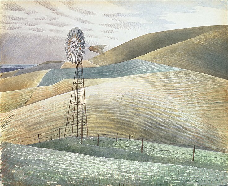 File:Windmill - Eric Ravilious - 1934.jpg