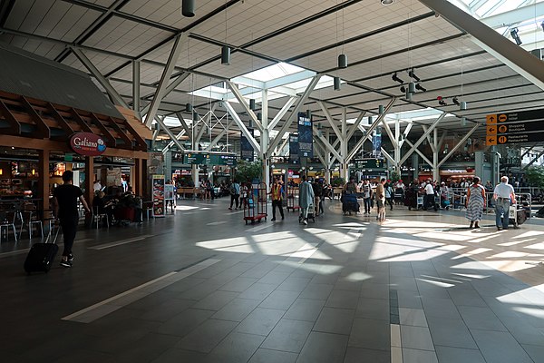 International departure hall