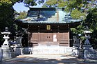 八柱神社拝殿 （畝部東町、2019年（平成31年）2月）