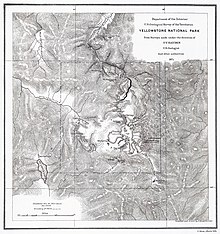 Hayden's Map of Yellowstone, 1871 Yellowstone 1871b.jpg