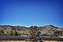 Yucca Valley looking north from the intersection of Highways 62 and 247