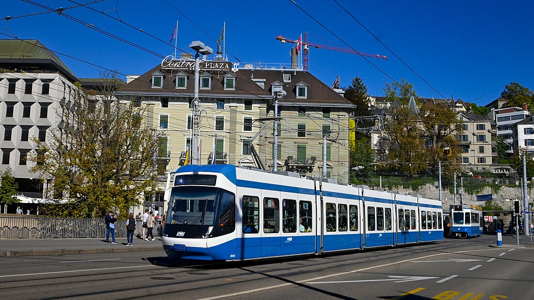 Tram van Zürich