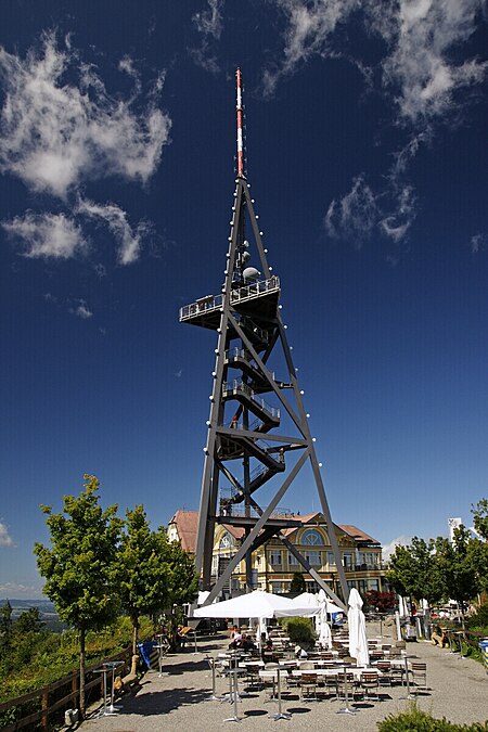 Zuerich Uetliberg Aussichtsturm