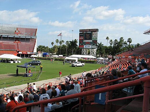 "Farewell to the Orange Bowl" event held at the stadium, January 26, 2008