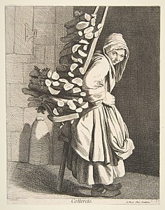 Um vendedor de lenha em Paris (1748), Metropolitan Museum of Art