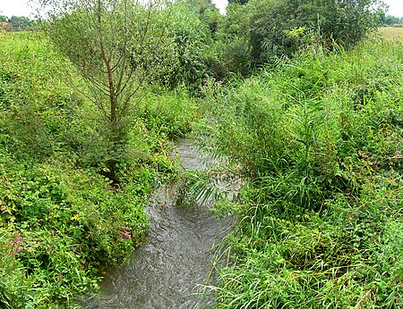 Čertovka creek in Habrkovice