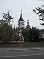 Иркутск. Крестовоздвиженская церковь.