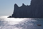 Thumbnail for File:Мыс Караул-Оба, блики солнца на море, Karaul Oba, Крым, Crimea.jpg