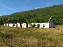 Ruins of the elementary school in Provo