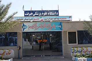 <span class="mw-page-title-main">Jiroft University of Medical Sciences</span> University in Jiroft, Iran