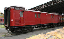 Elliptical-roofed 17CW as preserved at the former South Gippsland Railway 17CW van.jpg
