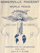 1915 Somerville Pageant of World Peace Massachusetts USA.png