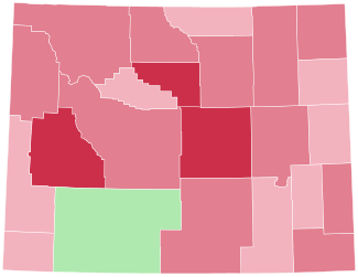 1924 Presidential Election in Wyoming.svg