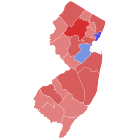 1938 United States Senate special election in New Jersey results map by county.svg