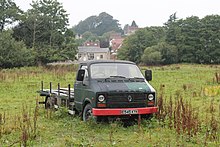 1987 Dodge/Renault 50 Series 1987 Dodge Truck left in a field (9903497925).jpg