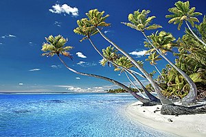 One uninhabited islet or motu in the Atoll