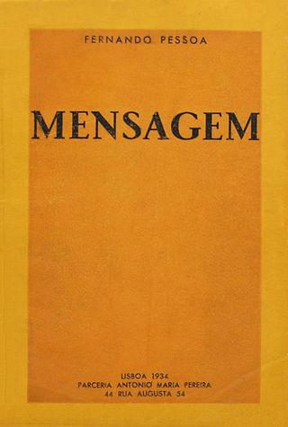 <i>Mensagem</i> 1934 book of poetry by Fernando Pessoa