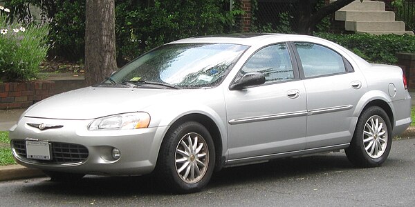 2001 - 2003 Chrysler Sebring sedan