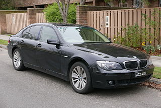 BMW 7 Series (E65) Motor vehicle