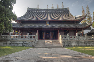 The Temple of Confucius in Jiading, now a suburb of Shanghai. The Jiading Temple of Confucius now operates a museum devoted to the imperial exam formerly administered at the temples.