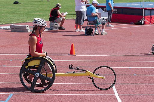 2013 IPC Athletics World Championships - 26072013 - Hannah McFadden of USA during the Women's 400m - T54 second semifinal