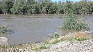Río Burqin cerca de Burqin