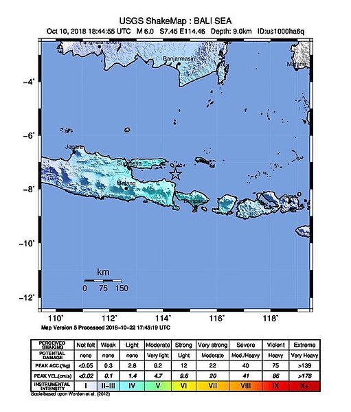 File:2018-10-11 Cungapmimbo, Indonesia M6 earthquake shakemap (USGS).jpg