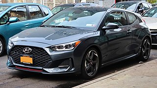 2019 Hyundai Veloster 1.6T, front 11.9.19