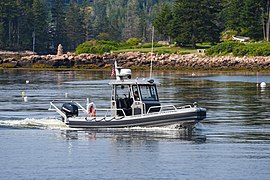 Maine Marine Patrol Protector rigid inflatable boat (RIB)