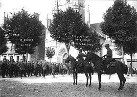 Illustrasjonsbilde av seksjon 232. infanteriregiment