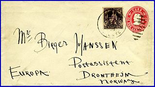 <span class="mw-page-title-main">Stamped envelope</span> Type of postal envelope