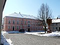 Rectory with rectory and pigeon house