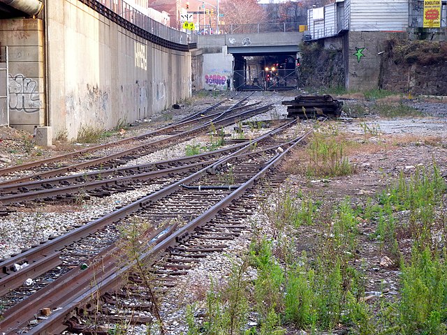 South Brooklyn Railway junction, under Exit 23 of the Gowanus Expressway