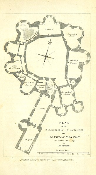 File:53 of 'A Descriptive and Historical View of Alnwick ... and of Alnwick Castle ... Second edition. With numerous views, etc' (11005299705).jpg