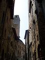 street in San Gimignano