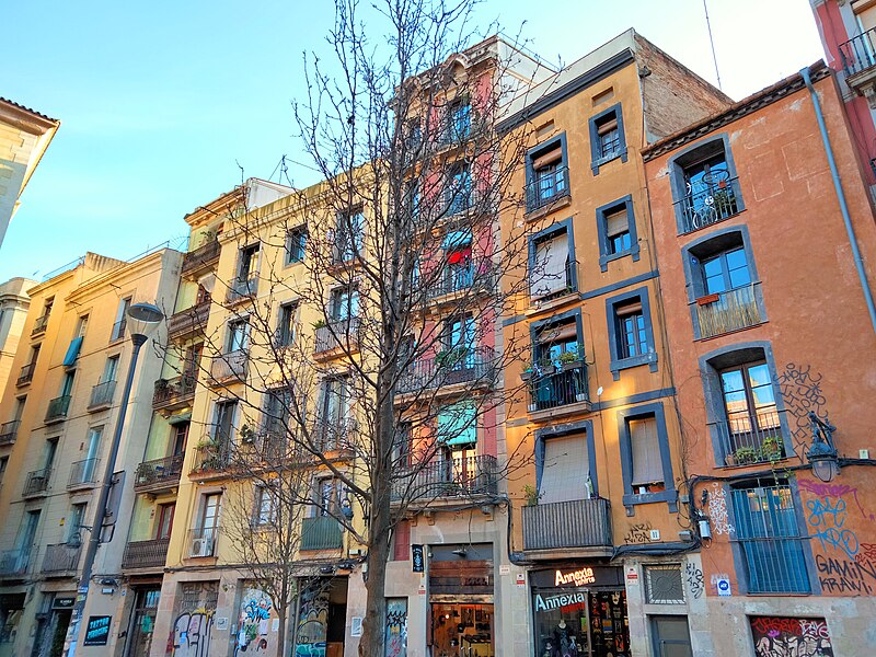 File:919 Cases del carrer de les Ramelleres, 3-11 (Barcelona).jpg