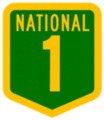 National highway 1 shield