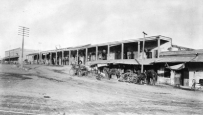 Adobes in Calle de los Negros, undated.png